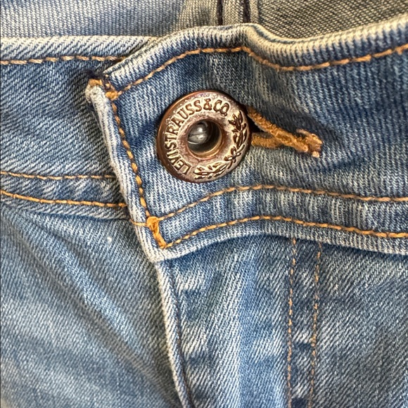 Levi’s 529 Curvy Bootcut Blue Denim Full Length Jeans Women’s Size 10 Casual - Picture 4 of 6